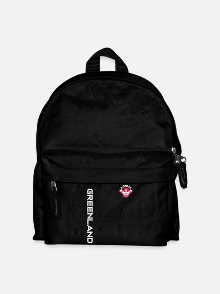 GRÖNLAND DÄNEMARK | SEIT 1814 - Kinder Rucksack - Schwarz