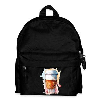 Aquarelle ToGo Coffee - Sac à dos Enfant - noir - Devant
