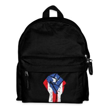 Puerto Rico Faust - Kinder Rucksack - Schwarz - Vorne