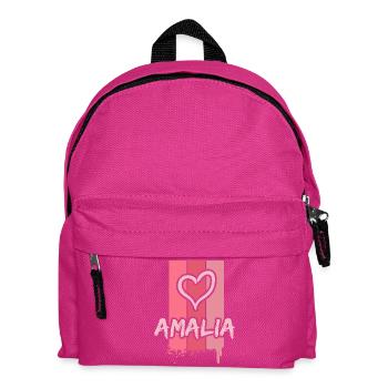 Gift for Amalia - Kids' Backpack - fuchsia - Front