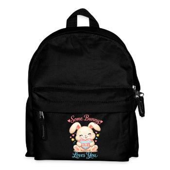 Some Bunny loves you - Kids' Backpack - black - Front