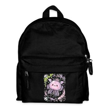 Pastell-Geisterquallen-Ästhetik - Kinder Rucksack - Schwarz - Vorne
