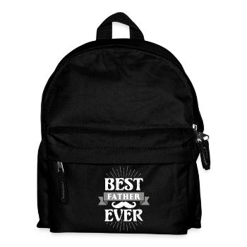 MEILLEUR PÈRE DE TOUS LES TEMPS MEILLEUR PAPA PAPA PAPA FÊTE DES PÈRES - Sac à dos Enfant - noir - Devant
