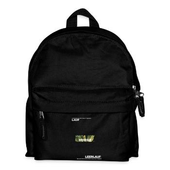 Décisions – Motif Vert Feuille - Sac à dos Enfant - noir - Devant