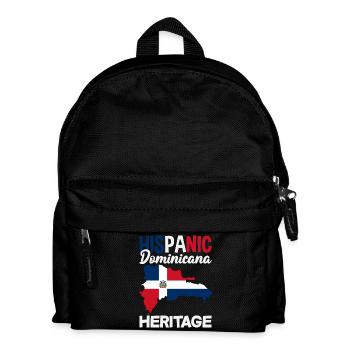 Drapeau de la République dominicaine Dom Rep Pride - Sac à dos Enfant - noir - Devant