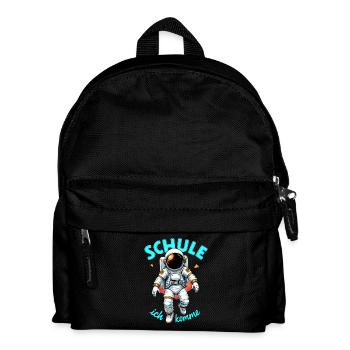 Schulkind 2026 Einschulung 2026 Schulanfang - Kinder Rucksack - Schwarz - Vorne