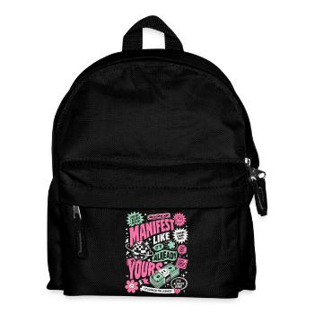 Manifest Like It's Already Yours - Kinder Rucksack - Schwarz - Vorne