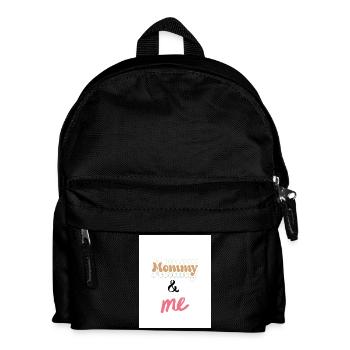 Mommy & Me Dupla de Lettrage Design - Sac à dos Enfant - noir - Devant