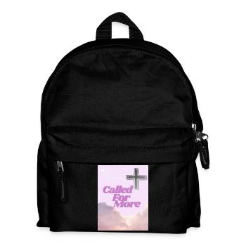 Called For More Cross Sunrise - Kids' Backpack - black - Front