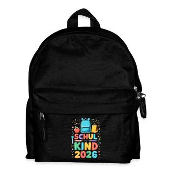 Scolaire 2026 Inscription scolaire 2026 Retour à l’école - Sac à dos Enfant - noir - Devant