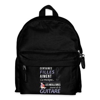 Certaines Filles Aiment La Musique Les Meilleur... - Sac à dos Enfant - noir - Devant