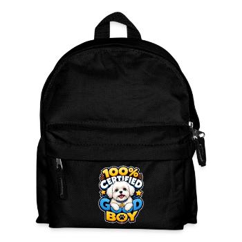 Maltese - Kids' Backpack - black - Front