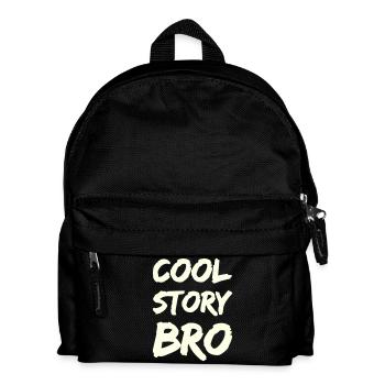 cool_story_bro- - Kids' Backpack - black - Front