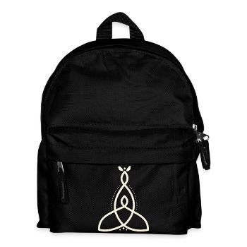 Mutter Symbole - Kinder Rucksack - Schwarz - Vorne