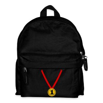 Winner - Champion - Medal - Kids' Backpack - black - Front