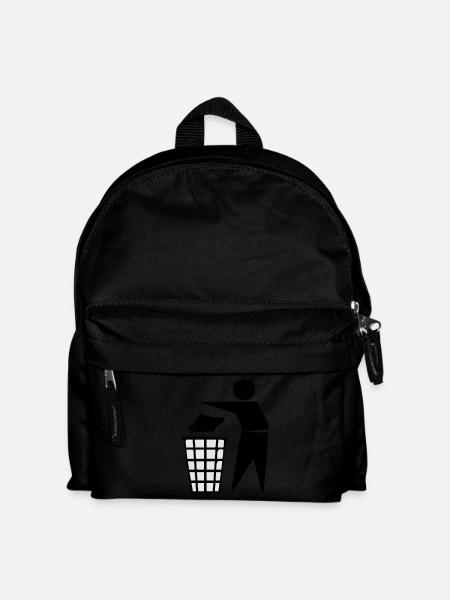 keep tidy - Kinder Rucksack - Schwarz