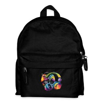 Gamer - Casques et manettes - Sac à dos Enfant - noir - Devant