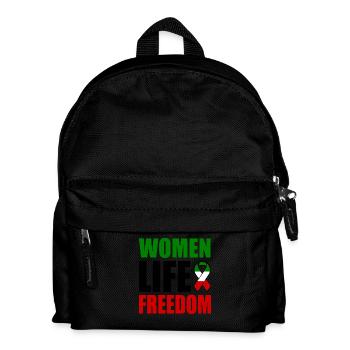 Women life freedom - Sac à dos Enfant - noir - Devant