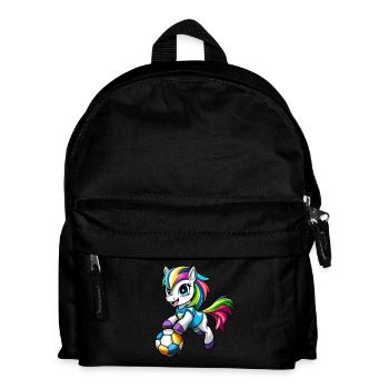 Poneys de football - Sac à dos Enfant - noir - Devant