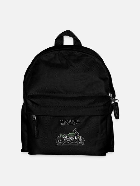 Cruiser // Custom // Motorcycle - Kids' Backpack - black