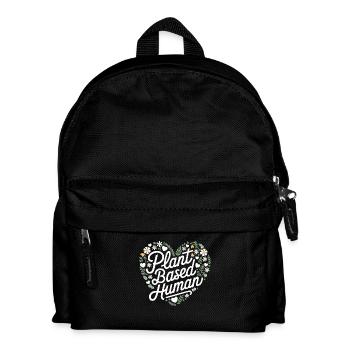 Vegetarian Vegan Veggie Vegetarian - Kids' Backpack - black - Front
