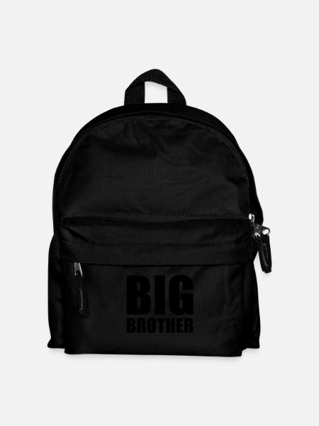 Big brother - Kinder Rucksack - Schwarz