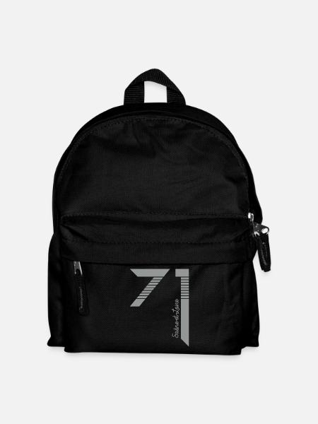 Bourgogne Saône et Loire 71 - Sac à dos Enfant - noir