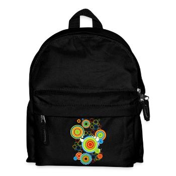 Disco 73 - Kinder Rucksack - Schwarz - Vorne