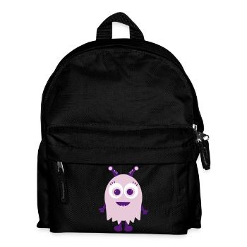 Monster - Kinder Rucksack - Schwarz - Vorne