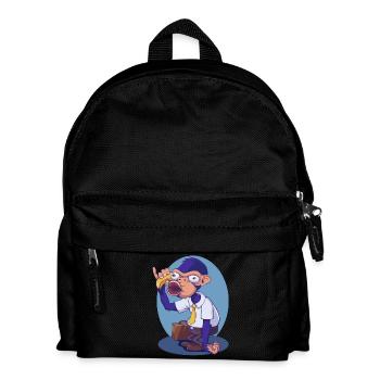 Monkey Business - Kinder Rucksack - Schwarz - Vorne