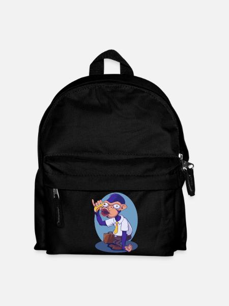 Monkey Business - Kinder Rucksack - Schwarz
