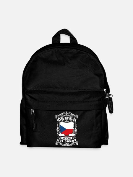 Česká republika - Czech republic - Tschechien - Kinder Rucksack - Schwarz