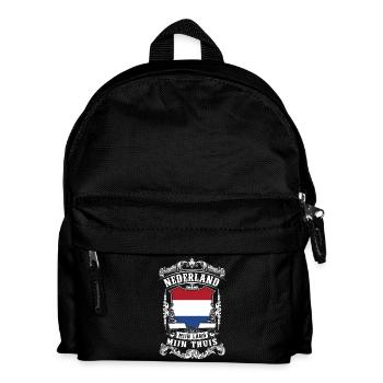 Nederland - Holland - Kids' Backpack - black - Front
