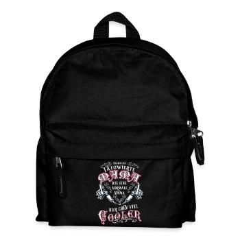 Bin tätowierte Mama - Kinder Rucksack - Schwarz - Vorne