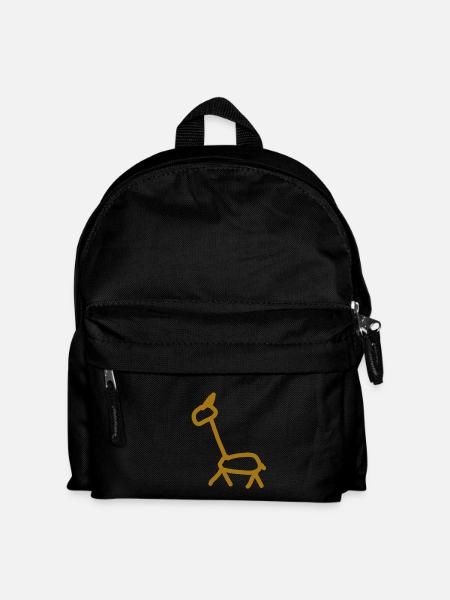 girafe - Sac à dos Enfant - noir