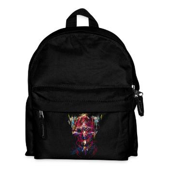 Halloween devil / Abstract - Kids' Backpack - black - Front