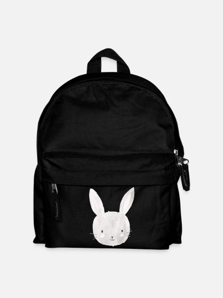 Bunny Rabbit Family Easter bunny - Kids' Backpack - black