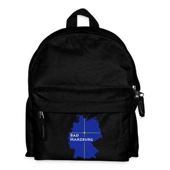 bad_harzburg - Kinder Rucksack - Schwarz - Vorne