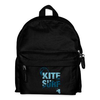 KITE SURF 3 - Kids' Backpack - black - Front