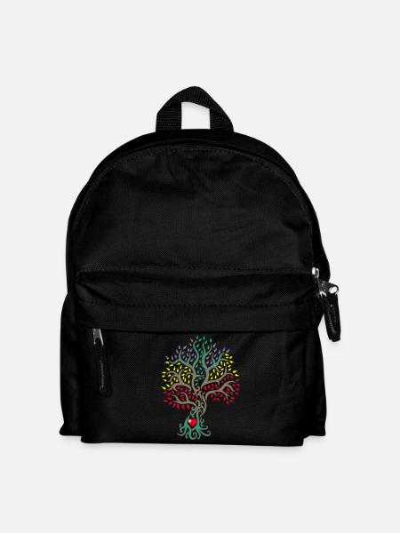 Arbre de vie au coeur de la nature - Sac à dos Enfant - noir