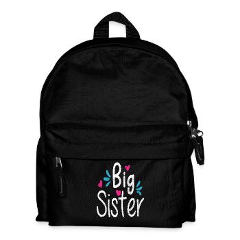 BIG SISTER, the big sister - Kids' Backpack - black - Front