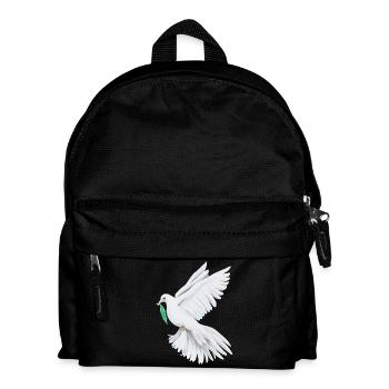 Symbole de la paix de la colombe de la paix - Sonja Ariel - Sac à dos Enfant - noir - Devant