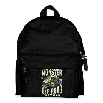 Monster Truck Tout-terrain - Sac à dos Enfant - noir - Devant