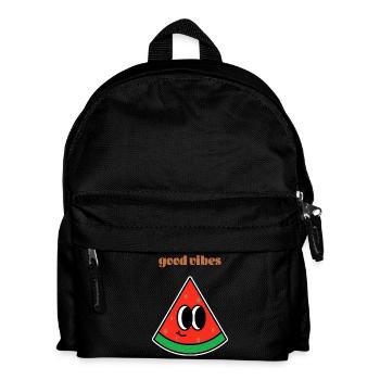 Good Vibes Only - Kinder Rucksack - Schwarz - Vorne