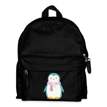 Penguin Dots Scandinavian Nursery Kids - Kids' Backpack - black - Front