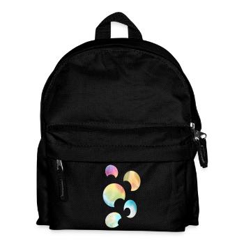 Eve Nord Pastell Design - Kinder Rucksack - Schwarz - Vorne