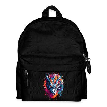 Cool Dragon - Kids' Backpack - black - Front
