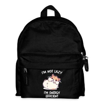Jouet en peluche pour hamster animal de compagnie déclaration - Sac à dos Enfant - noir - Devant