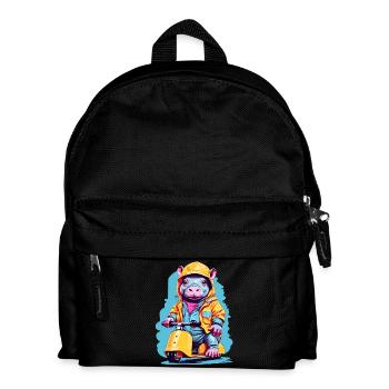 Sweet Hippopotamus - Kids' Backpack - black - Front