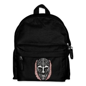 Anonymous Hacker Maske - Kinder Rucksack - Schwarz - Vorne